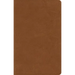 CSB Single-Column Personal Size Bible, Saddle Genuine Leather