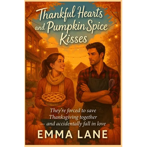 Thankful Hearts and Pumpkin Spice Kisses - They're forced to save Thanksgiving together - and accidentally fall in love: A Cozy Love Story for Fans of