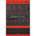 Best College Essays 2016