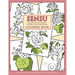 Sensu: Hanafuda-Inspired Floral Illustrations Coloring Book