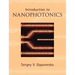Introduction to Nanophotonics