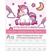 Unicorn Handwriting Practice Letter Tracing Workbook: Alphabet Worksheets & Practice Paper for Preschoolers & Kindergarten Kids