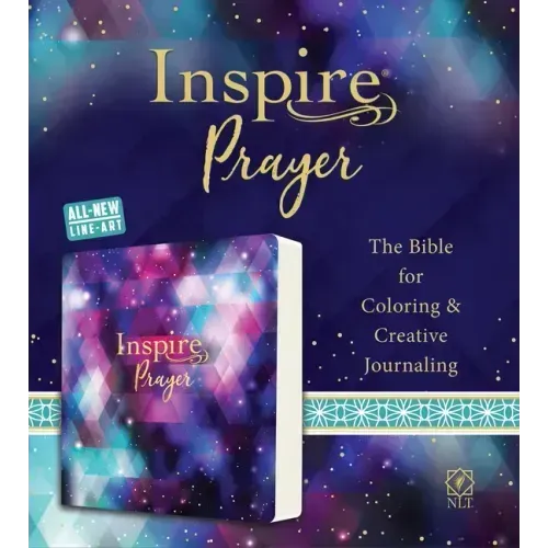 Inspire Prayer Bible NLT (Softcover): The Bible for Coloring & Creative Journaling