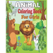 Animal Coloring Book For Girls: 40 cute animal designs to color - Stress Reliving Patters for cute girls