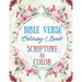 Bible Verse Coloring Book: Scripture in Color