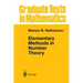 Elementary Methods in Number Theory