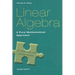 Linear Algebra: A Pure Mathematical Approach