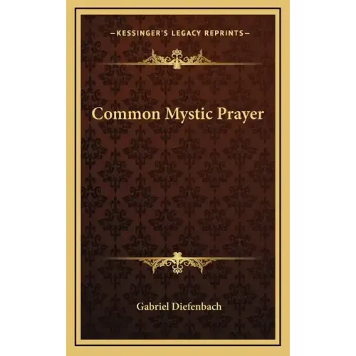 Common Mystic Prayer