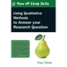 Using Qualitative Methods to Answer Your Research Question
