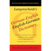 Langenscheidt's German-English Dictionary