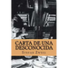 Carta de una desconocida