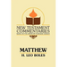 Matthew: A Commentary on the Gospel According to Matthew