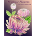Realistic Flowers - A hand-drawn coloring book