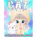 Cat Coloring Book for Girls Ages 4-8: Fun, Cute and Unique Coloring Pages for Kids with Beautiful Kitten Designs