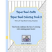 Paper Bead Crafts Paper Bead Coloring Book 3: With 5/8" Paper Bead Cutting Templates