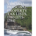 Virginia Personal Property Tax Lists, 1780 [1775-1784]: (Accomack and Albemarle Counties)