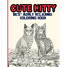 Cute Kitty: Best Adult Relaxing Coloring Book