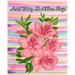 Adult Coloring Book Flower Design: Large Print Adult Coloring Book of Flowers (An Easy and Simple Coloring Books For Adults)