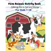 Farm Animals Activity Book: Coloring, dot-to-dot and tracing For Kids 7-10