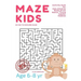 Maze Puzzle for Kids Age 6-8 years, 50 Fun to Explore Maze: Activity book for Kids, Children Books, Brain Games, Young Adults, Hobbies