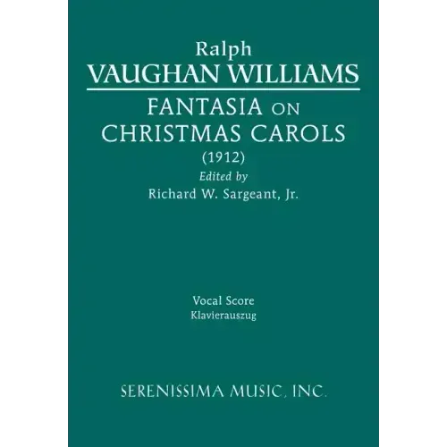 Fantasia on Christmas Carols: Vocal score