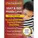 SSAT and ISEE Middle Level Test Prep Guide: Review Book with Practice Exam Questions [Includes Detailed Answer Explanations]