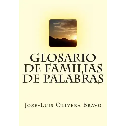 Glosario de Familias de Palabras
