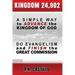 Kingdom 24902: A Simple Way To Advance the Kingdom of God, Do Evangelism & Finish the Great Commission