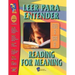Leer Para Entender: Primer a Tercer Grado