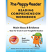 Reading Comprehension Workbook, Grade 3: Main Ideas & Evidence