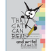 That Cat Can Read and Write