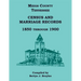 Meigs County, Tennessee Census and Marriage Records 1850 Through 1900