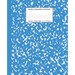 Marble Composition Notebook College Ruled: Blue Marble Notebooks, School Supplies, Notebooks for School