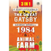 The Great Gatsby, Animal Farm & 1984 (3In1)