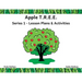 Apple T.R.E.E.: Series 1 - Lesson Plans & Activities