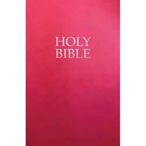Kjver Gift and Award Holy Bible, Deluxe Edition, Berry Ultrasoft: (King James Version Easy Read, Red Letter, Pink)