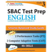 SBAC Test Prep: Grade 3 English Language Arts Literacy (ELA) Common Core Practice Book and Full-length Online Assessments: Smarter Balanced Study Guid