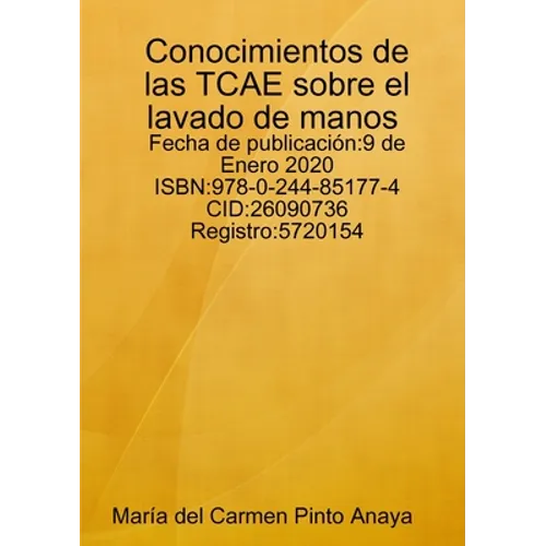 Conocimientos de las TCAE sobre el lavado de manos