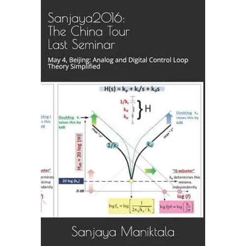 Sanjaya2016: The China Tour Last Seminar: May 4, Beijing: Analog and Digital Control Loop Theory Simplified
