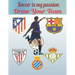 Soccer Is My Passion .Draw Your Team.: FDraw your team/25 pages/Gret For kids/Great for soccer fans and players