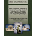 Paula Grossman, Petitioner V. Bernards Township Board of Education U.S. Supreme Court Transcript of Record with Supporting Pleadings
