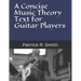 A Concise Music Theory Text for Guitar Players