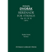Serenade for Strings, Op.22 / B.52: Study score