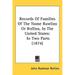 Records Of Families Of The Name Rawlins Or Rollins, In The United States: In Two Parts (1874)