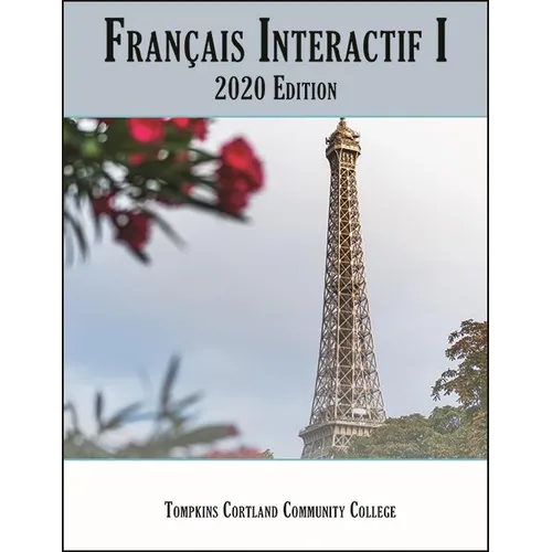 Français Interactif I: 2020 Edition