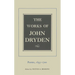 The Works of John Dryden, Volume VII: Poems, 1697-1700 Volume 7