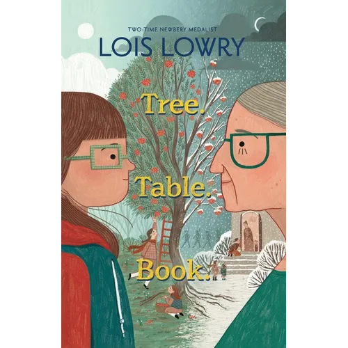 Tree. Table. Book.