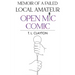 Memoir Of A Failed Local Amateur Open Mic Comic
