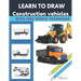 Learn to draw construction vehicles: With one simple technique
