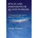 Spaces and Dimensions of Quantum Fields: A Conceptual Approach to Quantum Field Theory